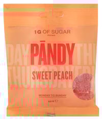 Sweet Peach u/Sukker 50g Pändy