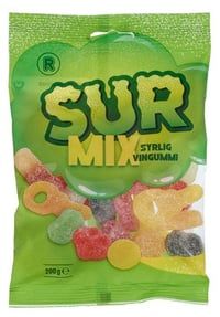 Sur Mix Vingummi 200 g