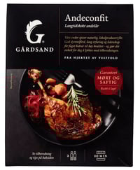 Andeconfit 2pk Ca500g Gårdsand