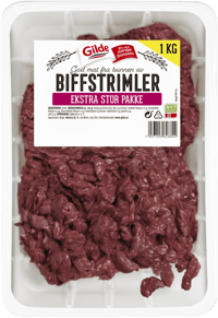 Gilde Biffstrimler Storfe 1kg
