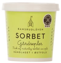 Sorbet Gårdsepler 150ml Bamsrudlåven
