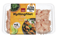 Coop Kyllingfilet i Biter 190g