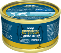 Coop Tunfisk i Olje Msc 160g