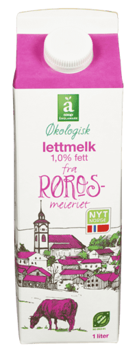 Änglamark Lettmelk 1.0% 1l