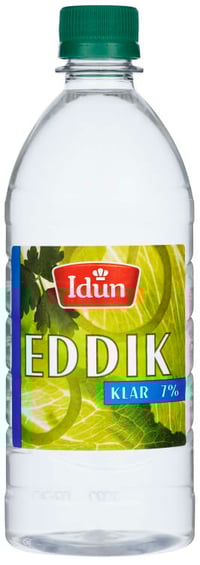 Eddik 7% Klar 0,6l Idun