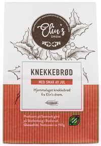 Juleknekkebrød glutenfri 150g Elins