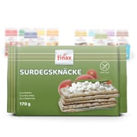 Surdeigsknekkebrød glutenfri 170g Finax