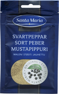 Santa Maria Malt Sort Pepper 20g