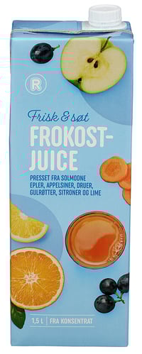 Frokostjuice 1.5l 1/2pall Sommerli