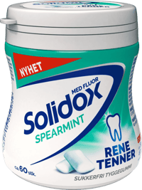 Solidox Tyggis Rene Tenner Spearmint 87g