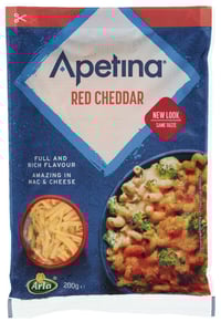 Rød Cheddar 200g Apetina
