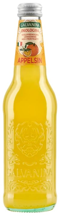 Appelsindrikk Økologisk 355ml Galvanina