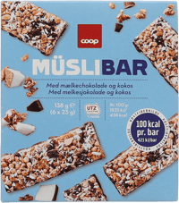 Coop Müslibar Choco Coco 6pk 138g