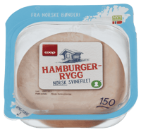 Coop Hamburgerrygg 150g