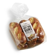 Pølsebrød Brioche Pretzel 6stk 400g United Bakeries