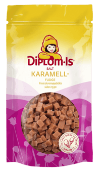 Diplom-Is Favoritter Salt Karamellfudge 100g