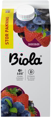 Biola Skogsbær 1500g Tine
