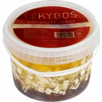 Kybos Fetaost M/Soltørkede Tomater 2,5kg