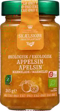 Appelsinmarmelade 265g Økologisk Skælskør