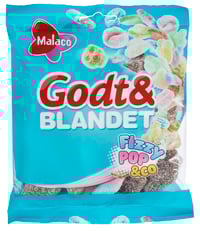 Godt&Blandet Fizzypop&Co 170g Malaco