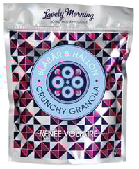 Granola Bringebær &Blåbær 500g Renee Voltaire