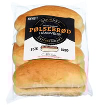 Pølsebrød 8pk Gourmet 500g Mesterbakeren