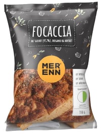 Focaccia m/Gulrot 350g Mer Enn