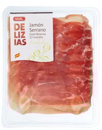 Serrano Skinke skivet 17mnd 100g Noel