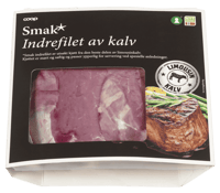 Coop Smak Indrefilet av Kalv ca 340g