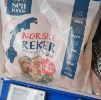 Norske Reker - Kokte Og Uten Skall