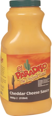 El Paradiso Cheddar Ost Saus 6x2l