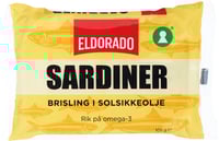 Sardiner Brisling i Olje 105g Eldorado