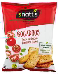 Brødsnacks Tomat & Oregano, 80 g