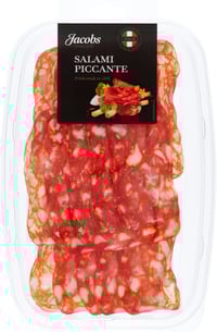 Salami Piccante 80g Jacobs Utvalgte