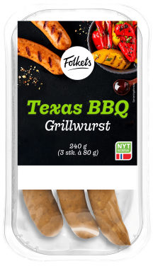Texas BBQ Grillwurst 240 Folkets