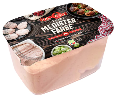 Medisterfarse 550g Toten Kjøtt