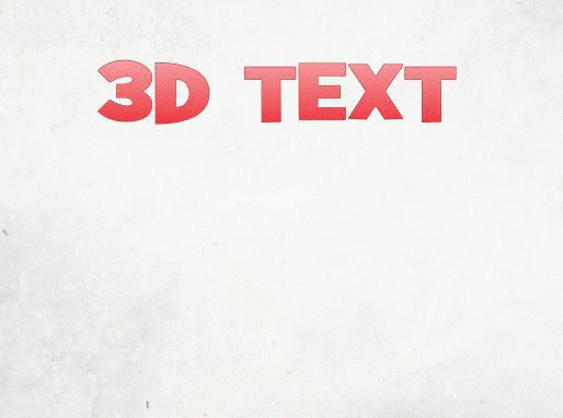 Easily make 3D text to give your poster an awesome look!