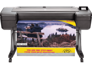 The Education Studio 44 Pro Poster Maker Printer producing a vibrant, high-resolution travel-themed poster, showcasing the precision and quality of poster making machines for schools and businesses.