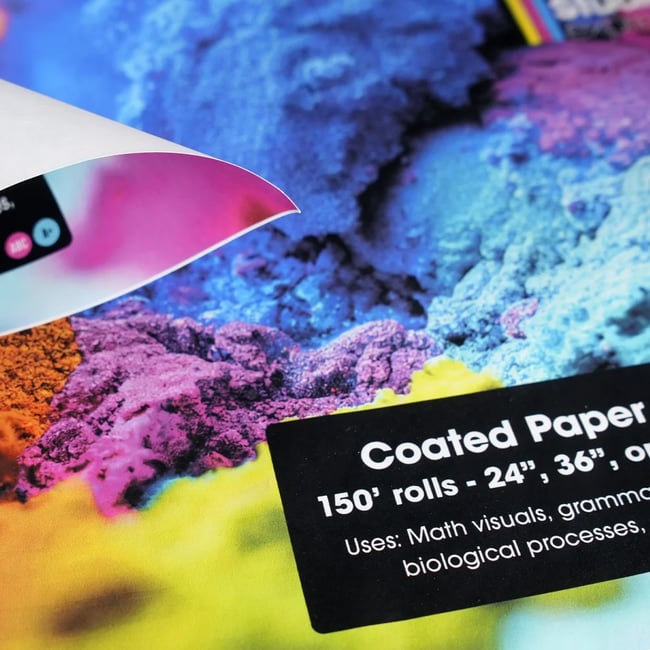 coated poster paper for school poster makers