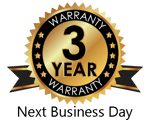 Printers are provided with a 3 year warranty, with next day service whenever you encounter an issue.