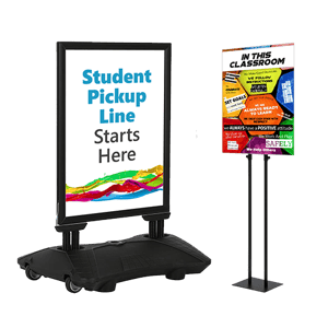 Poster mounting solutions