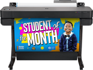 School Poster Maker With Student Of The Month Poster.