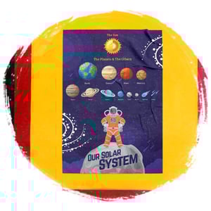 Teacher-designed visual aid created with a poster maker for educational objectives