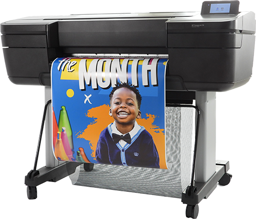 Make vibrant posters with Poster Studio Express. HP DesignJet