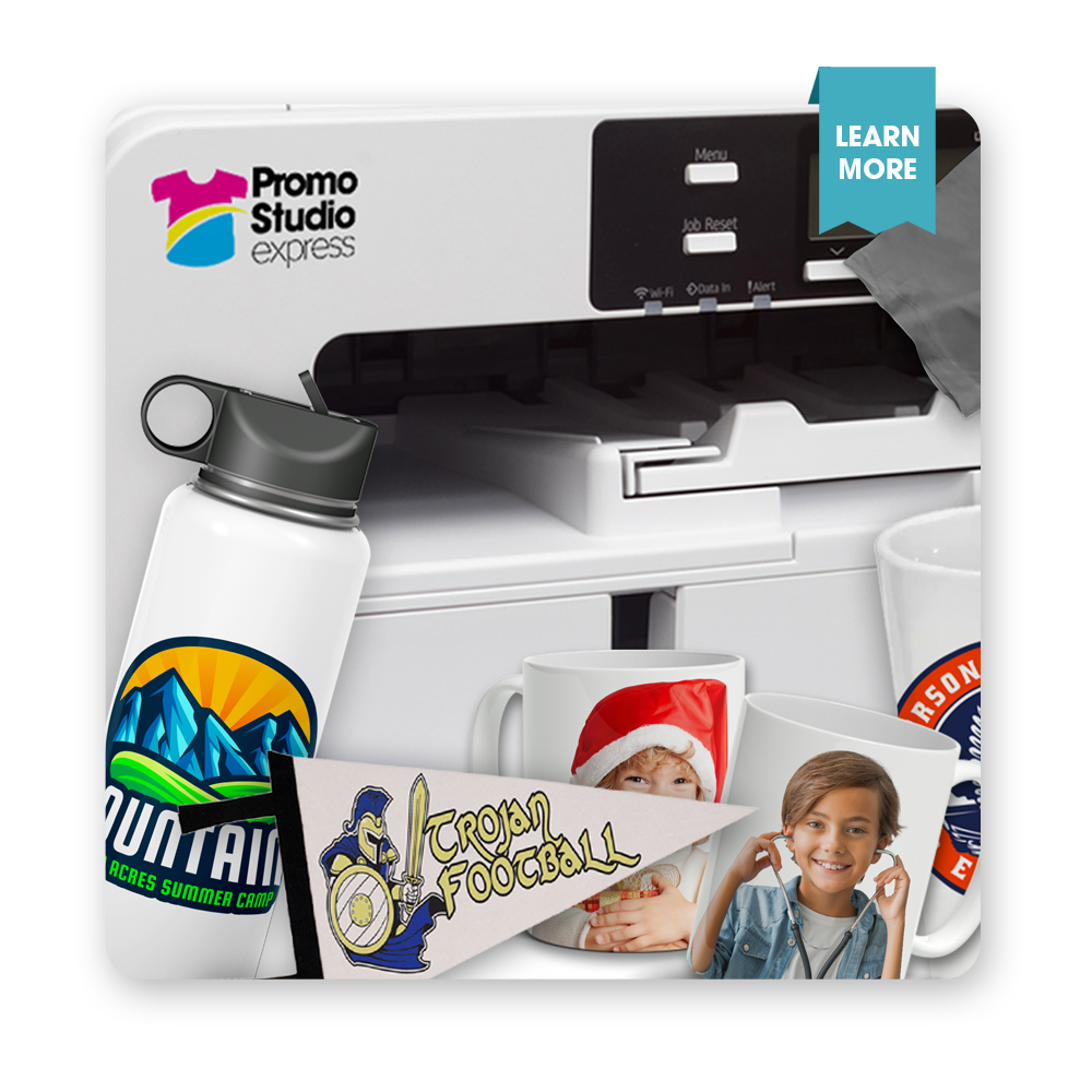 promo studio express sublimation products