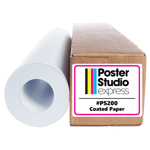 Coated poster printer paper