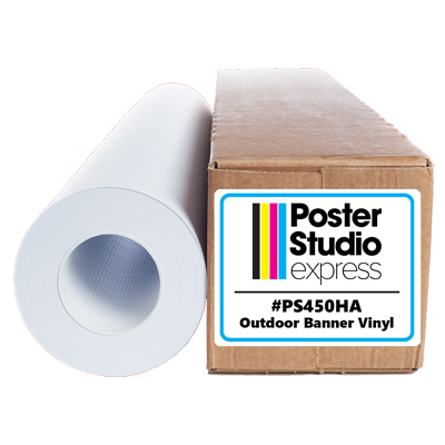 Outdoor Banner Vinyl_PS450HA school poster machine outdoor banner paper