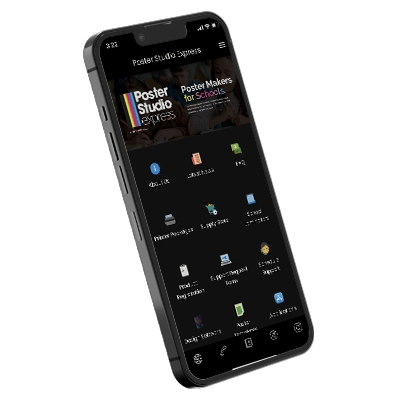 poster studio express mobile app