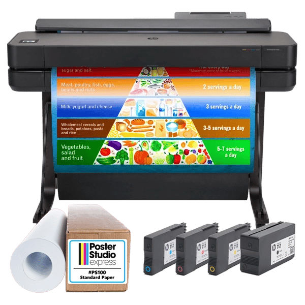 school poster package with poster making machine