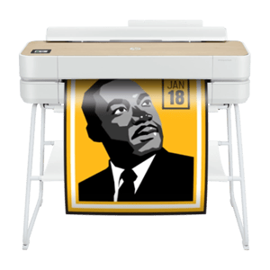 Education Express 24 Wood Deco Series Poster Printer